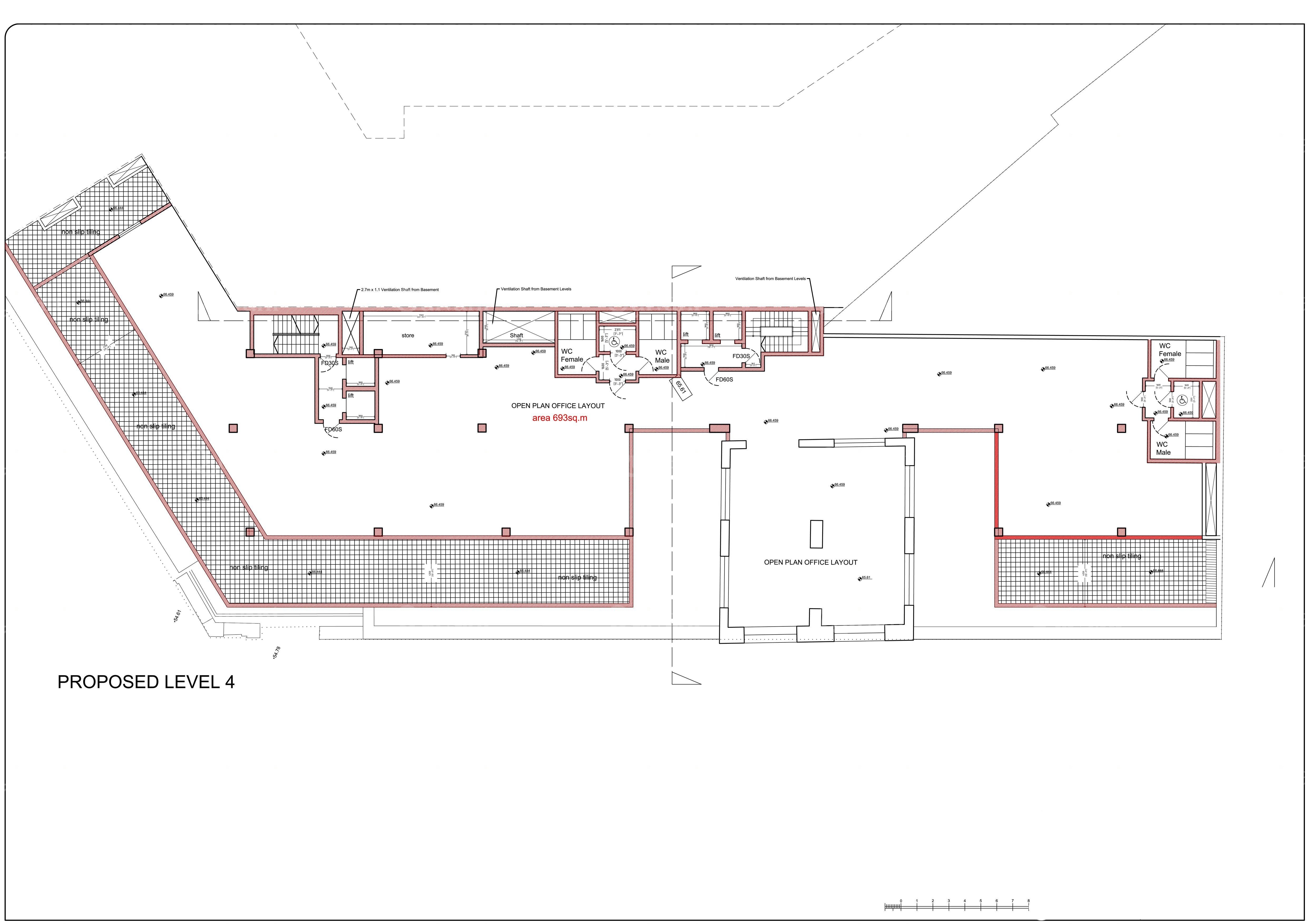 Santa Venera, Finished Office Block