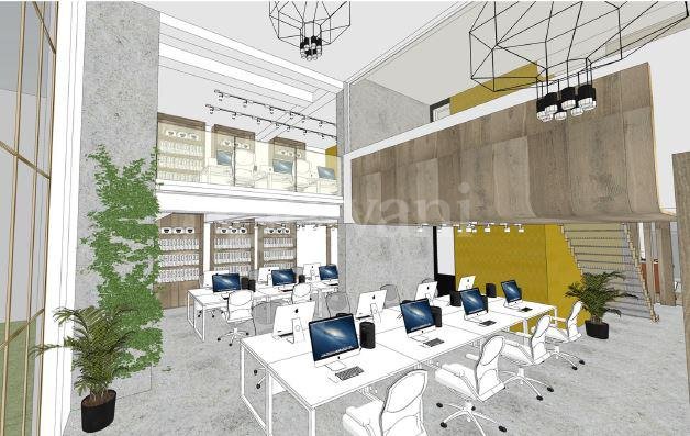 Pieta, Finished Office Block