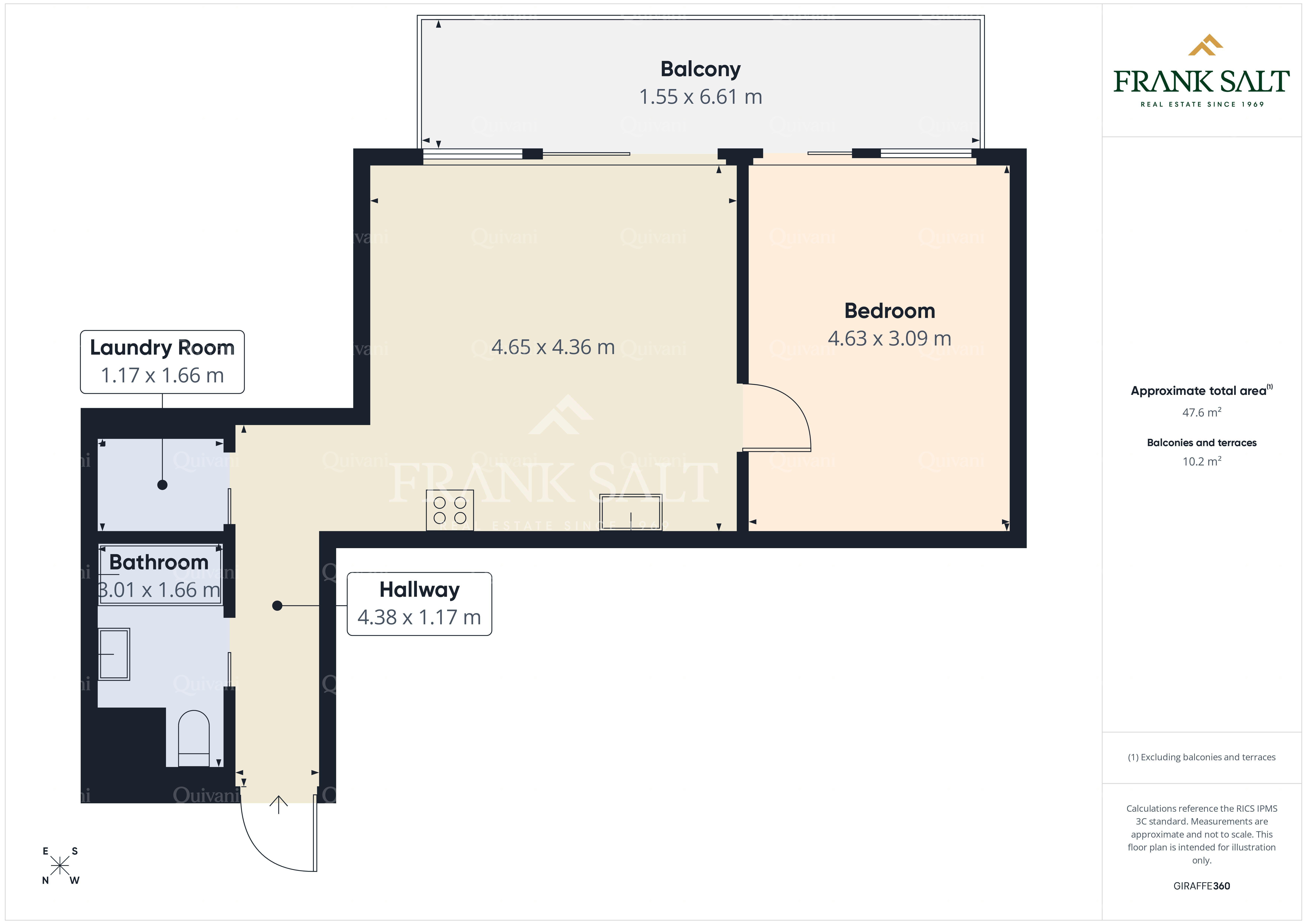 Mercury Towers, Furnished, Apartment