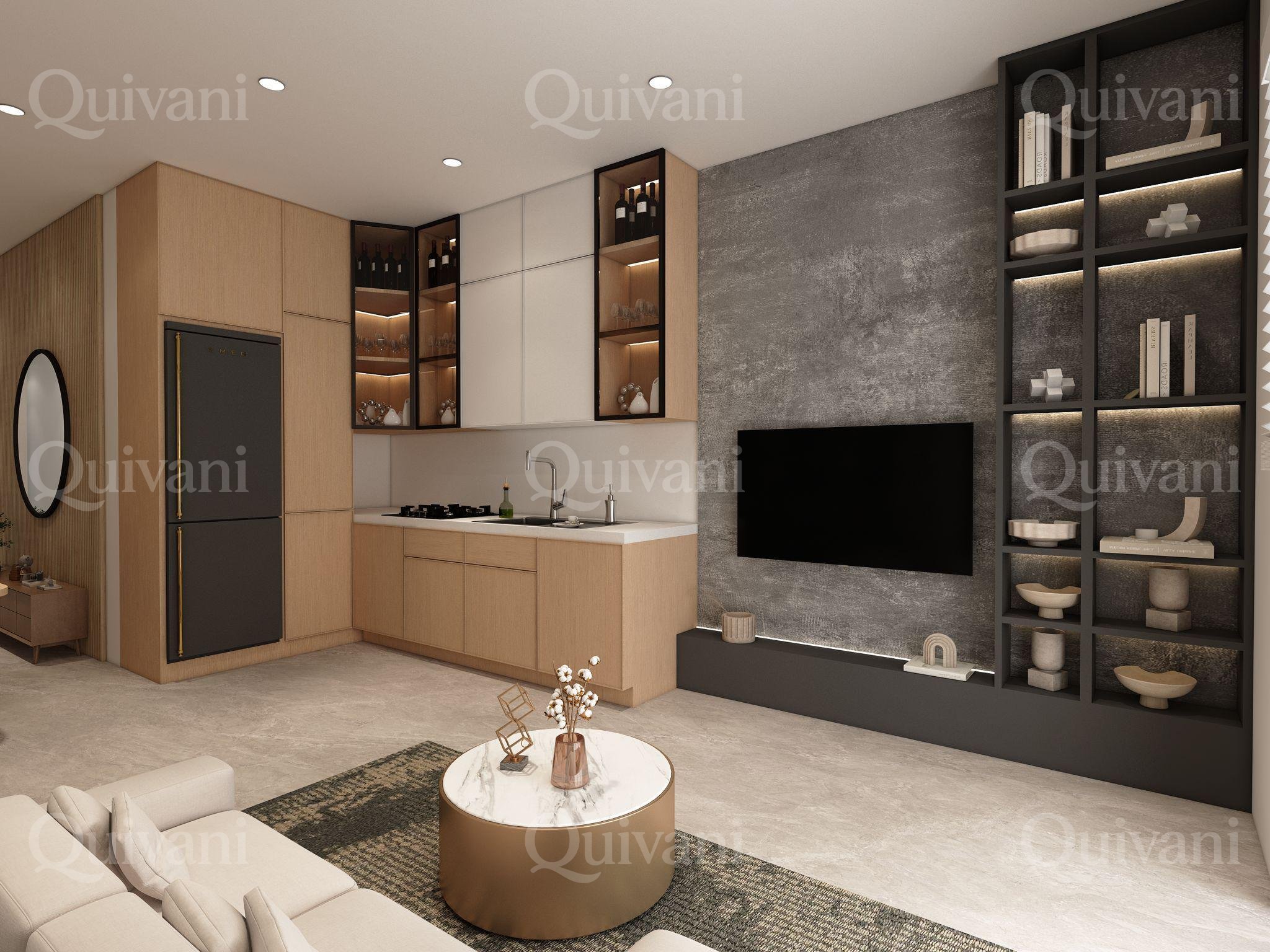 Spacious 1 bedroom apartment in Gzira
