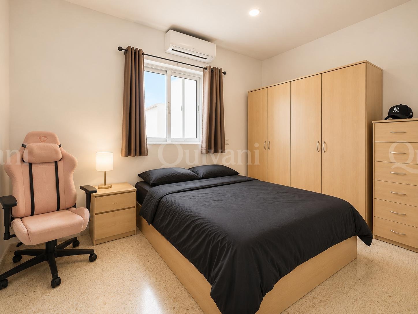 1 Bedroom apartment with part ownership of airspace.