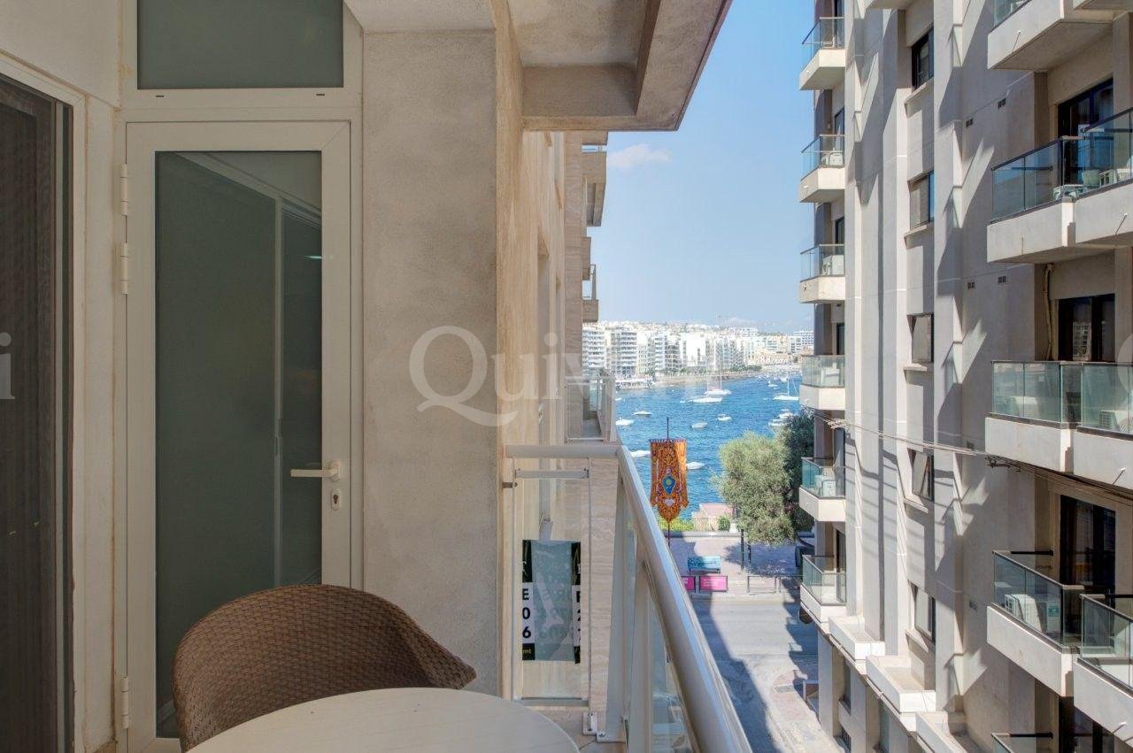 Sliema, Furnished Apartment with Car Space