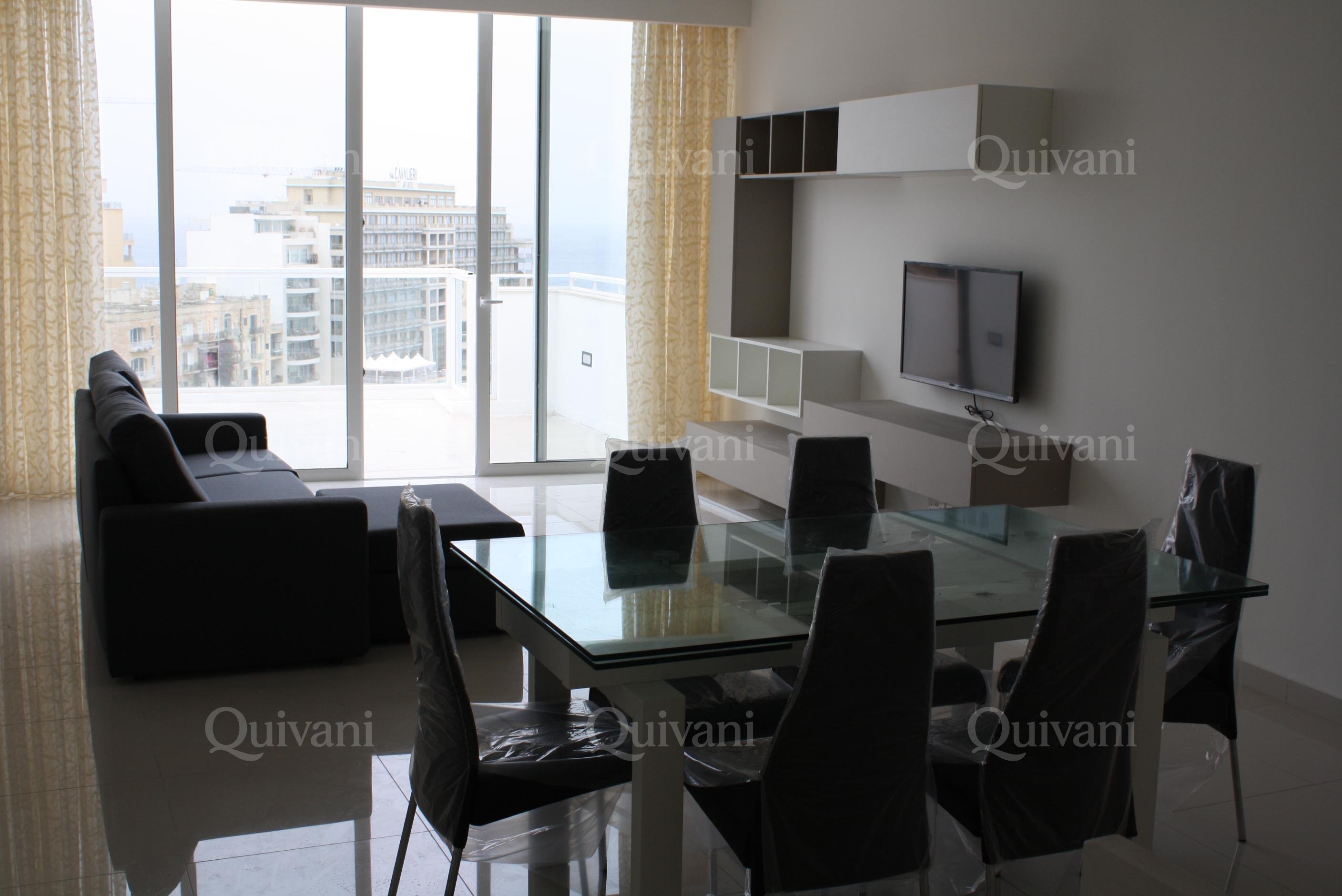 St Julians, Furnished Duplex Apartment
