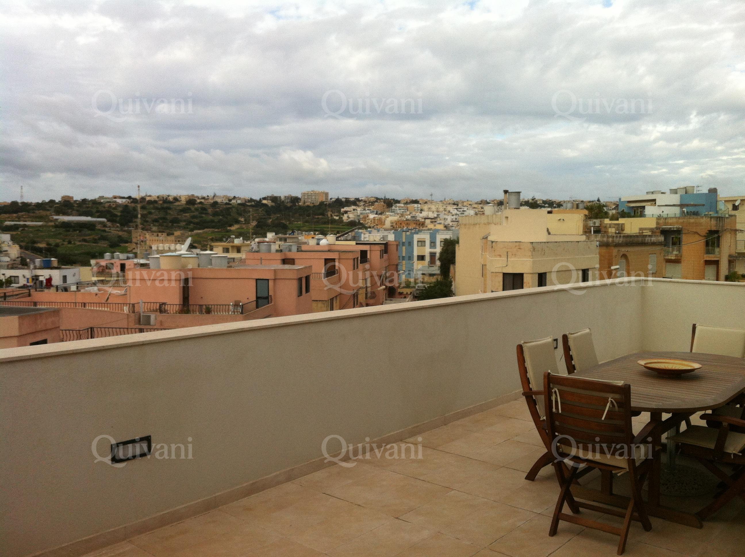 Swieqi, Furnished Penthouse