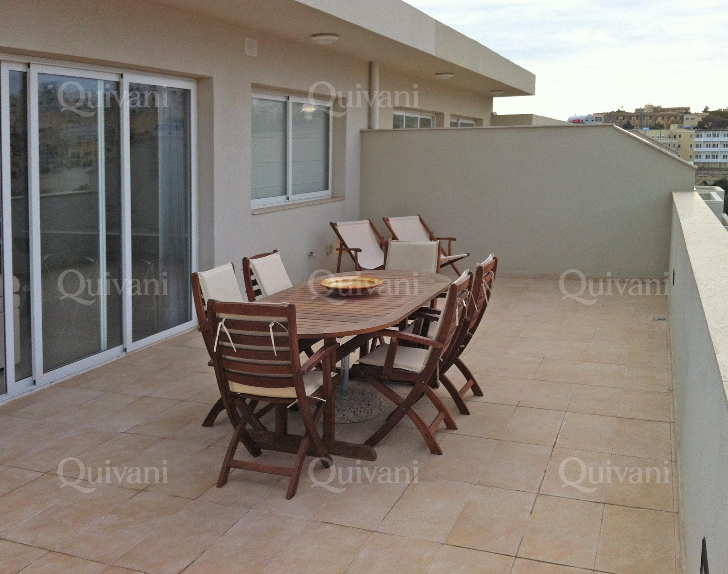 Swieqi, Furnished Penthouse