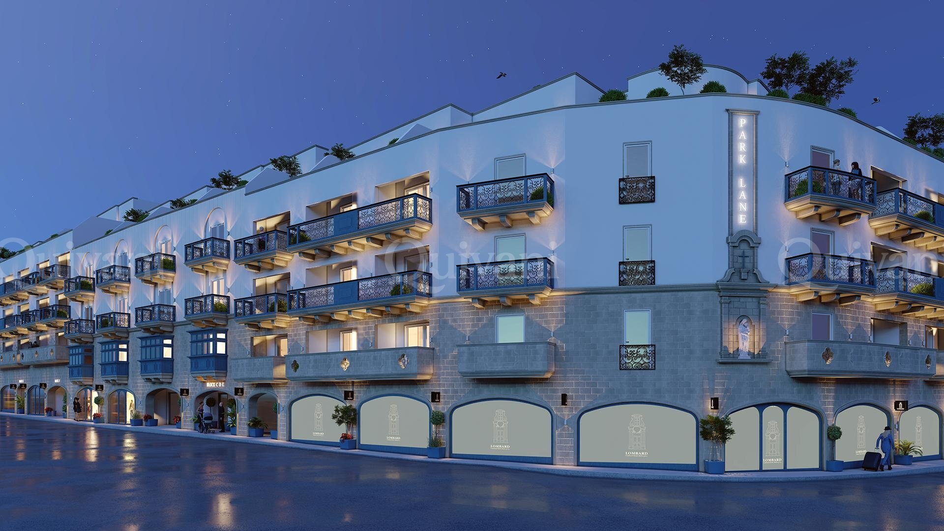 Balzan, Shell form Penthouse