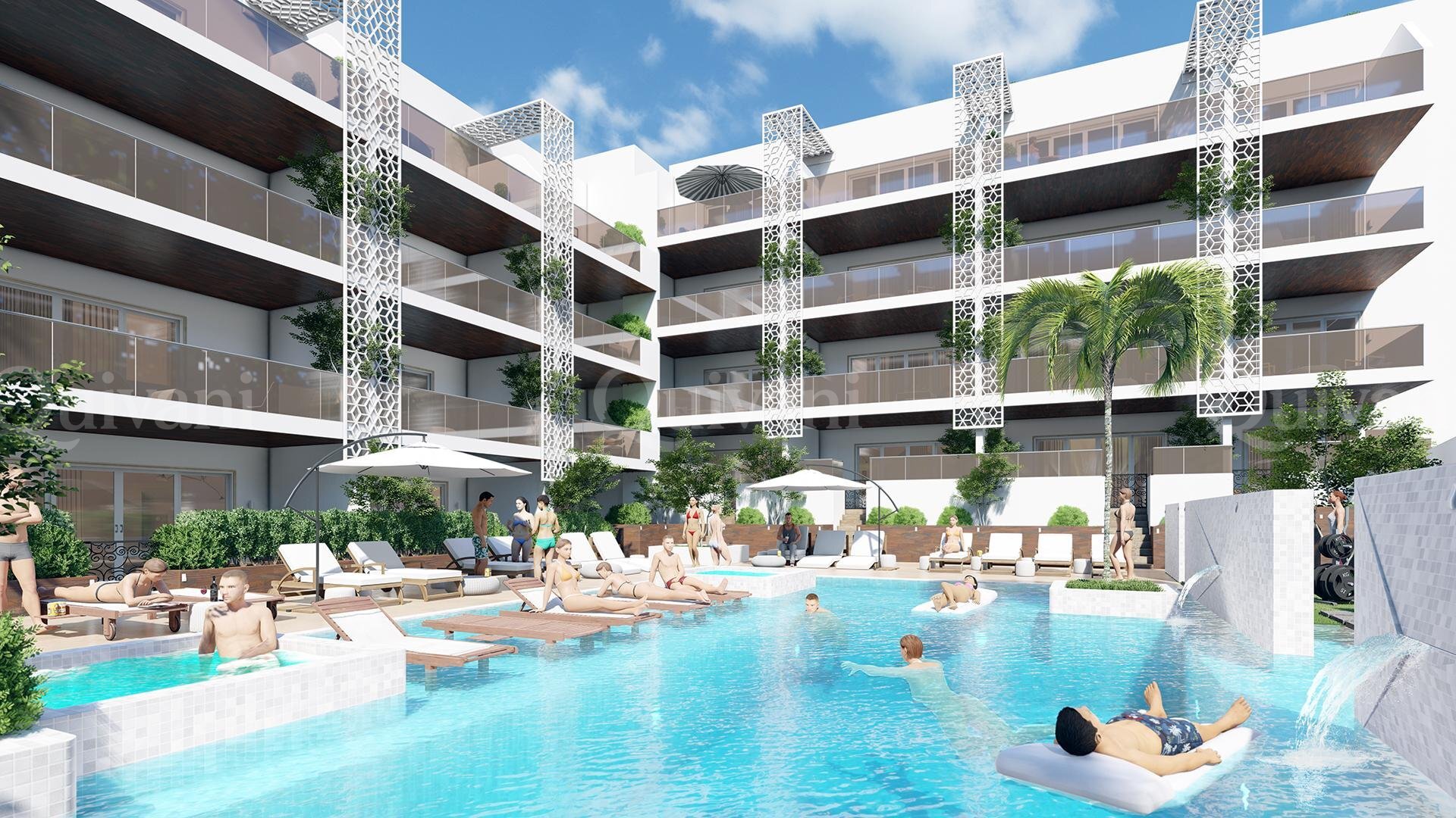 Balzan, Shell form Apartment