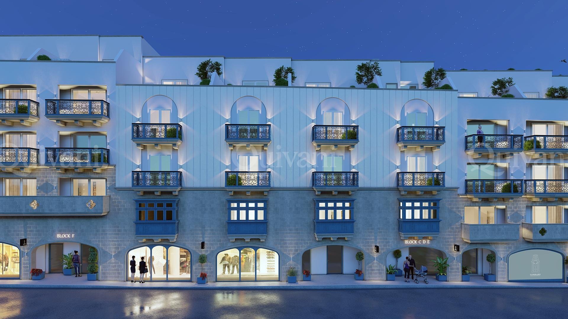 Balzan, Shell form Apartment