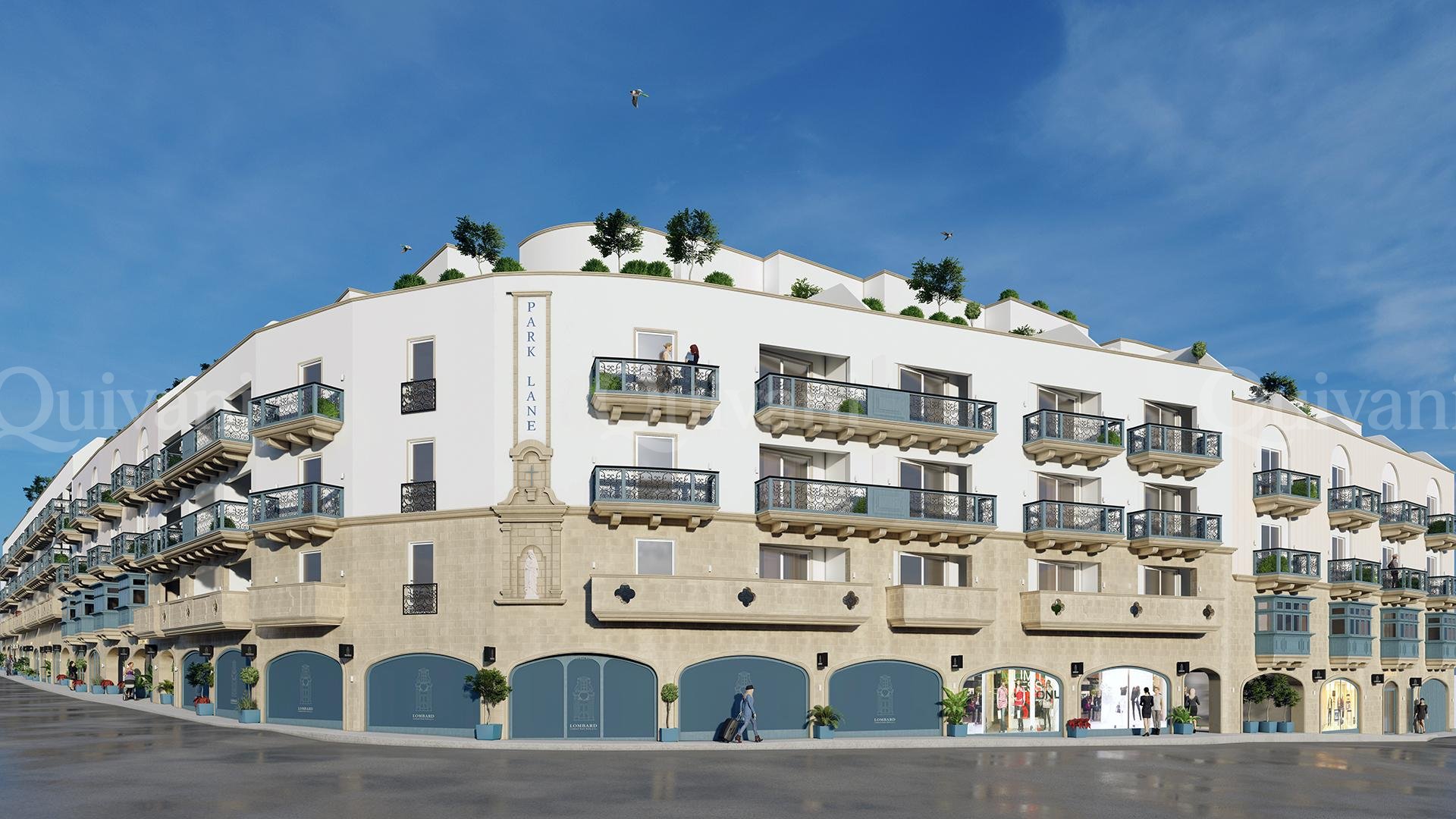 Balzan, Shell form Apartment