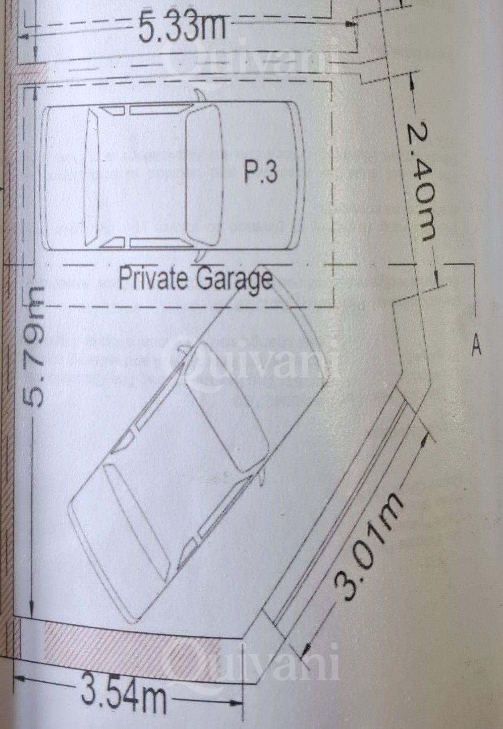 Hamrun, Finished 2-car Street level Garage