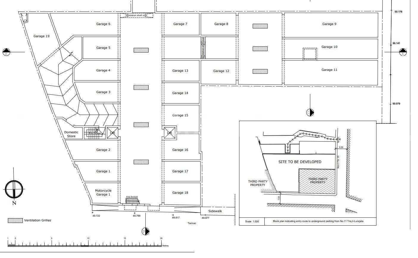 Santa Venera, Finished Garage