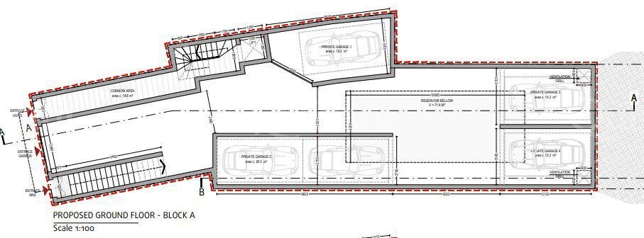 Bahrija, Finished Garage