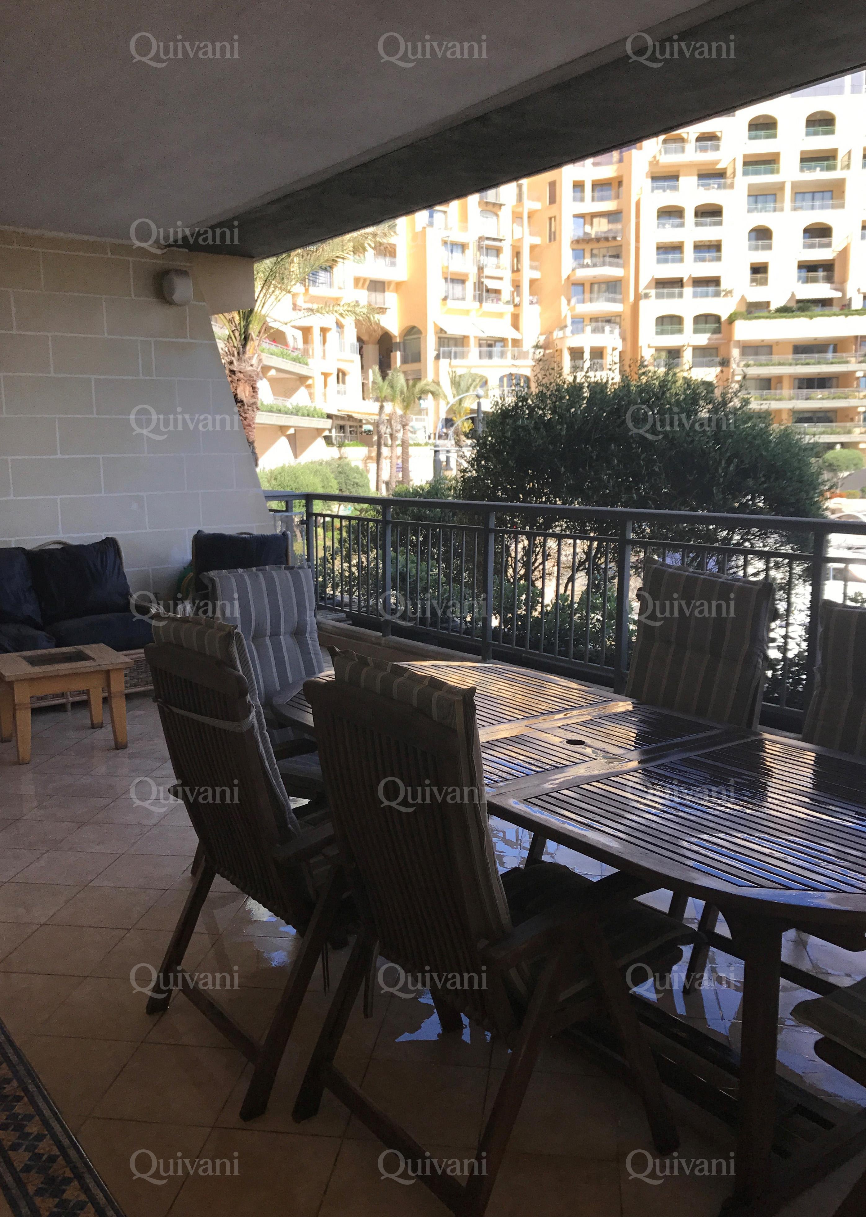 Portomaso, Furnished Apartment