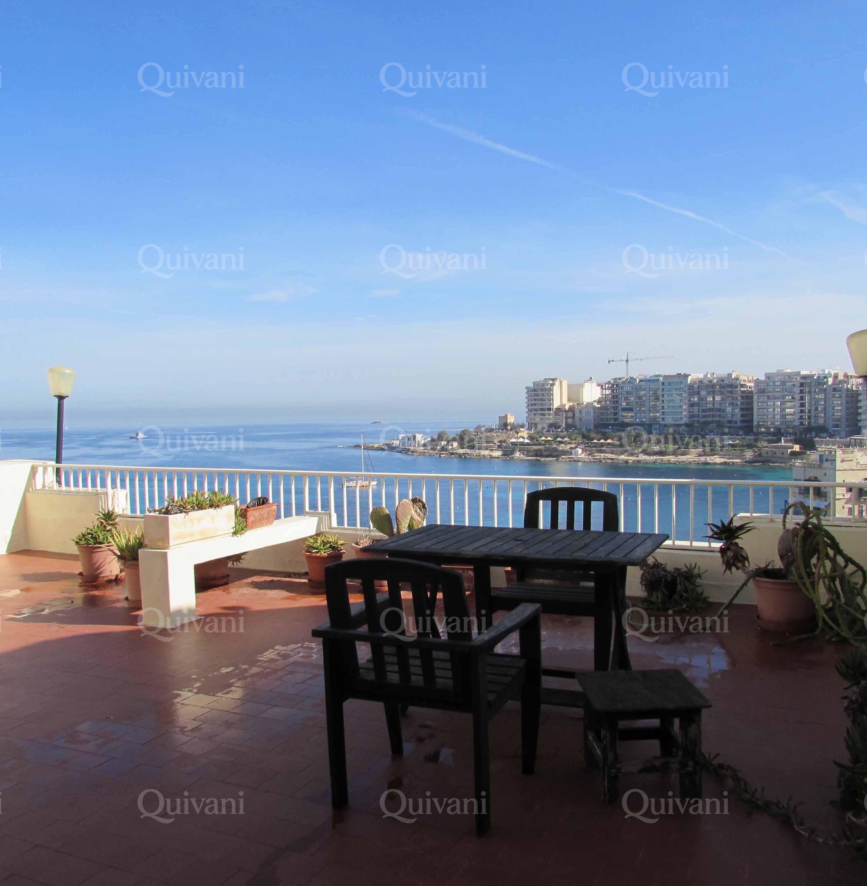 St Julians, Furnished Penthouse