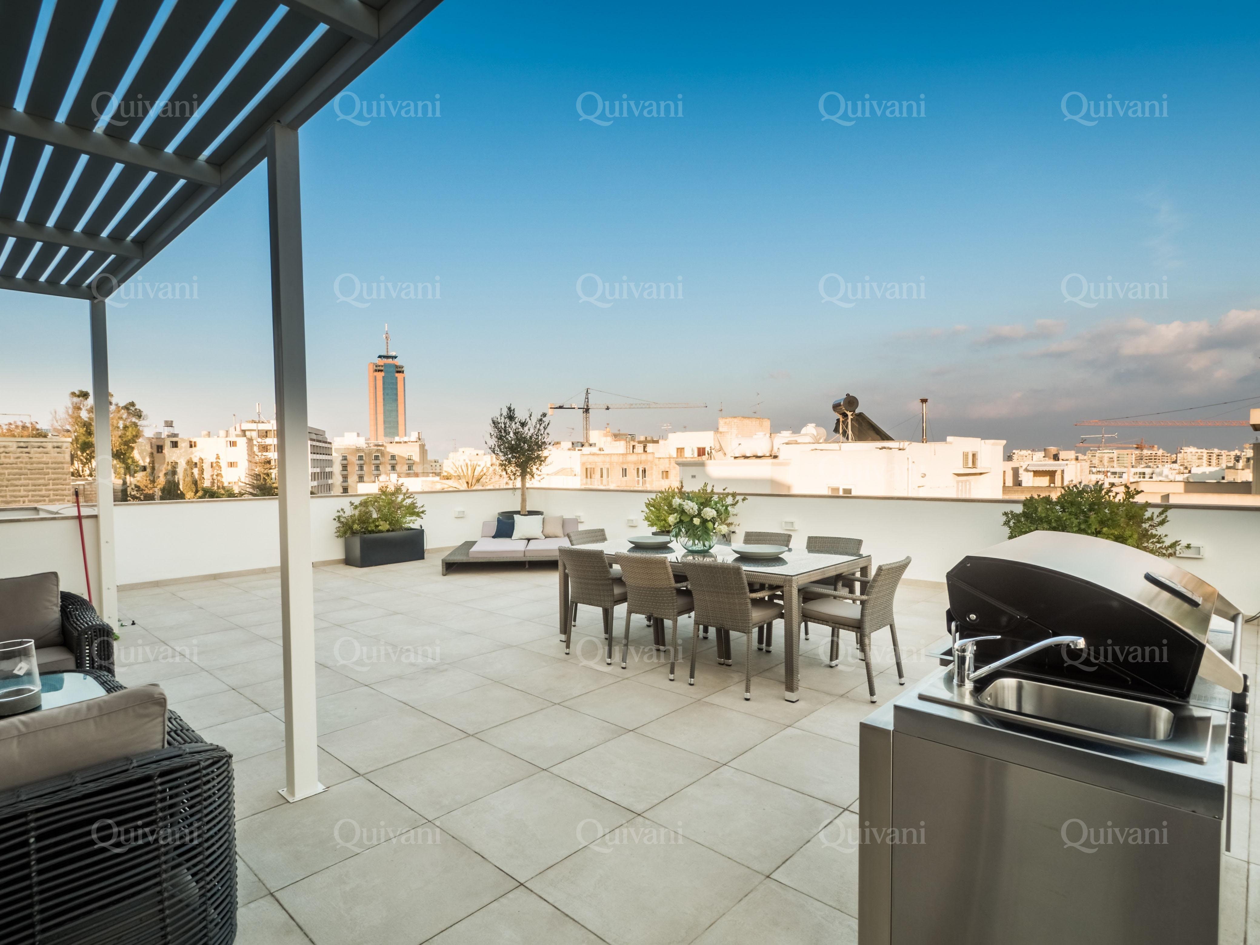 St Julians, Furnished Penthouse