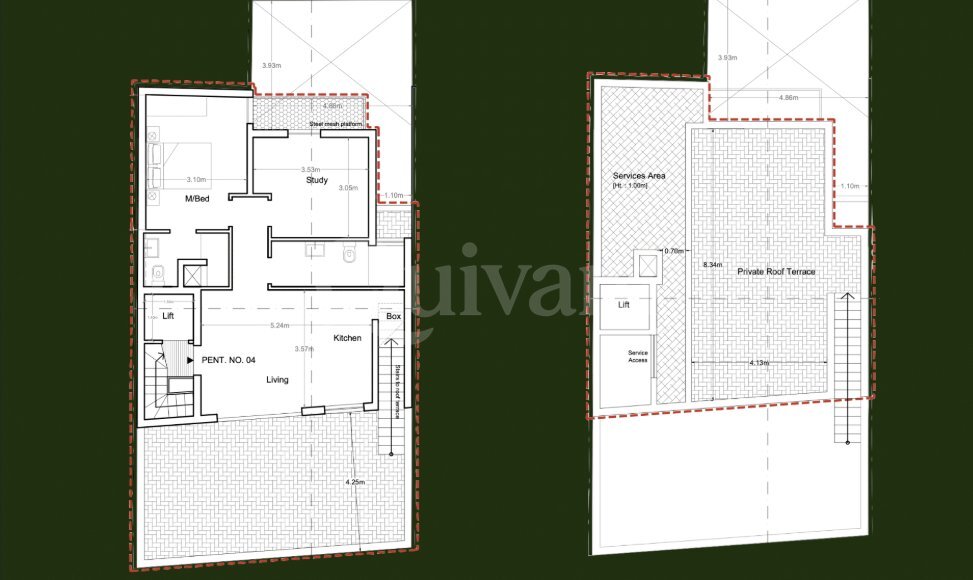 Penthouse in Iklin