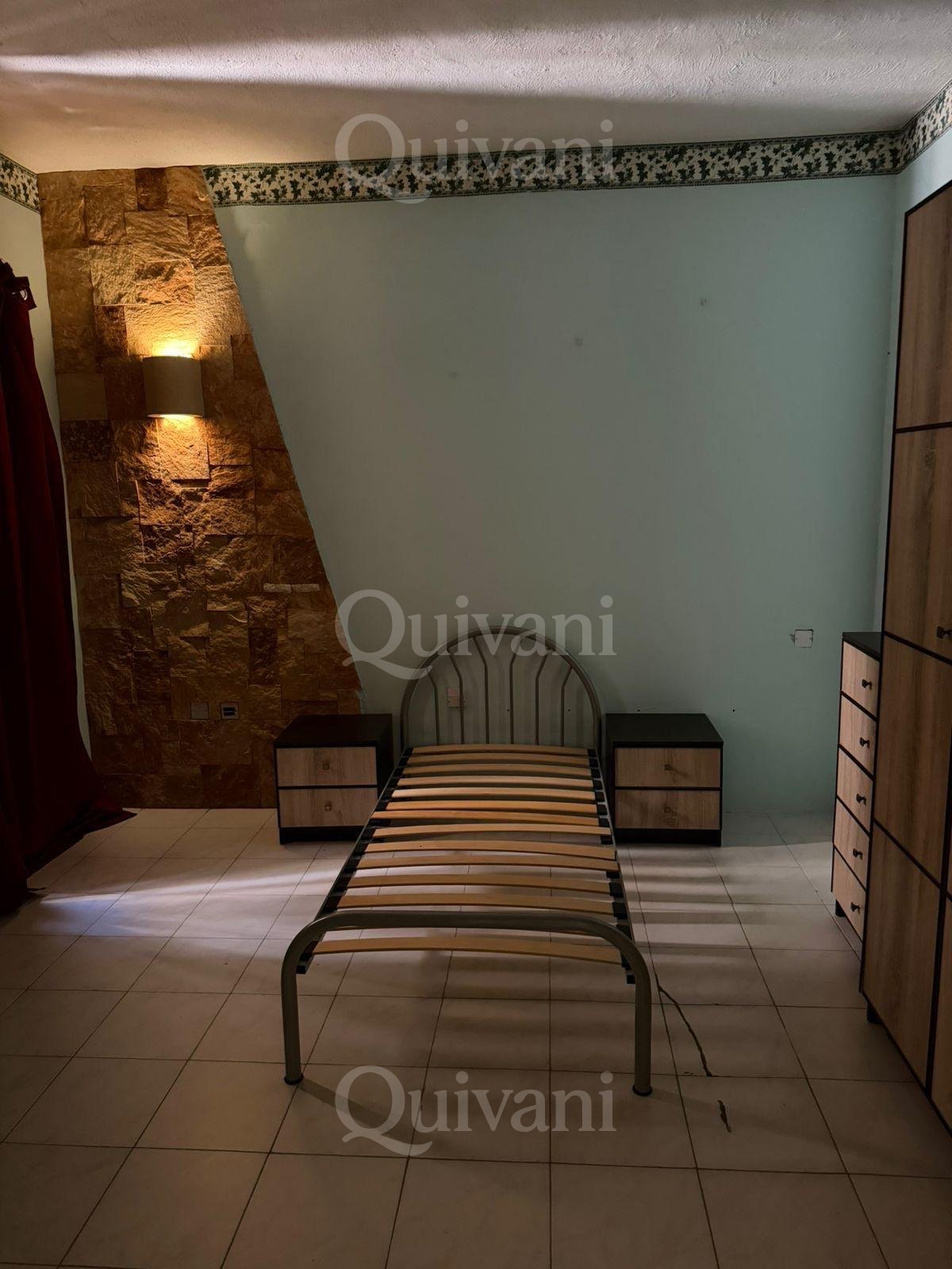 Partly furnished 2nd floor apartment