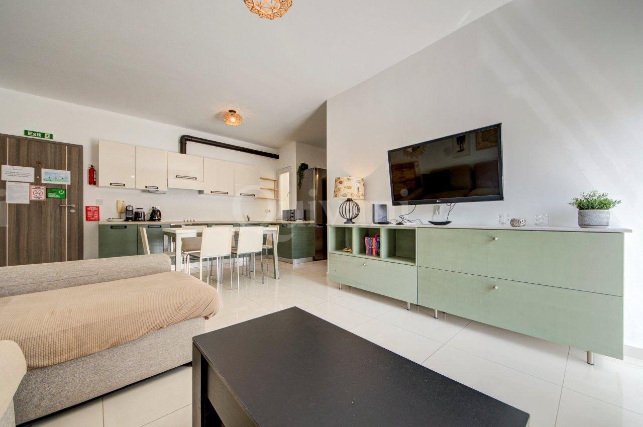 Top floor apartment with Large terrace