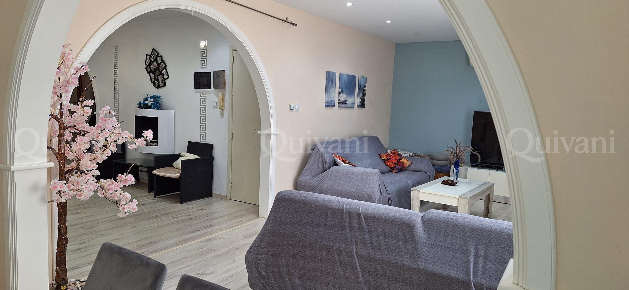 Xemxija Wide Fronted 3-Bedroom Apartment with Stunning Country Views
