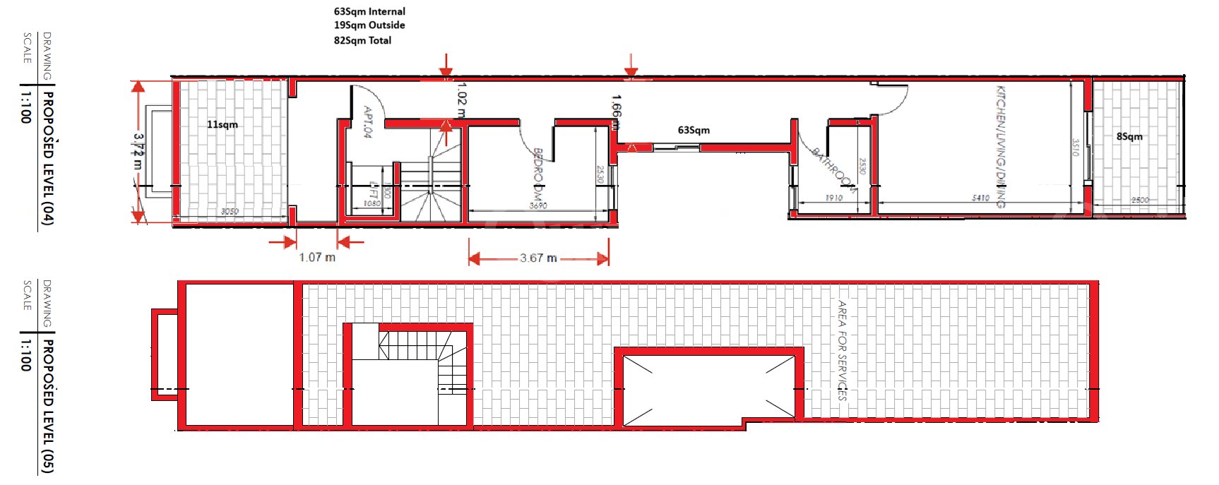 Fgura, Penthouse