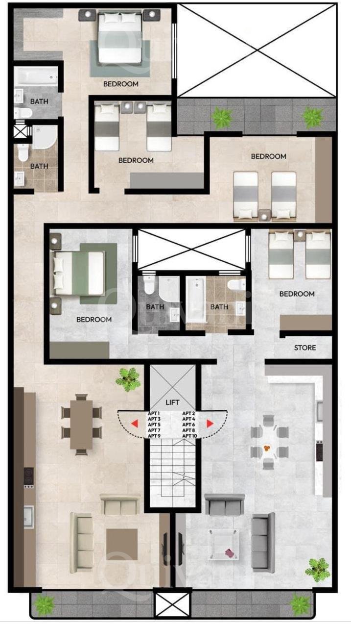 Gzira, Finished Apartment