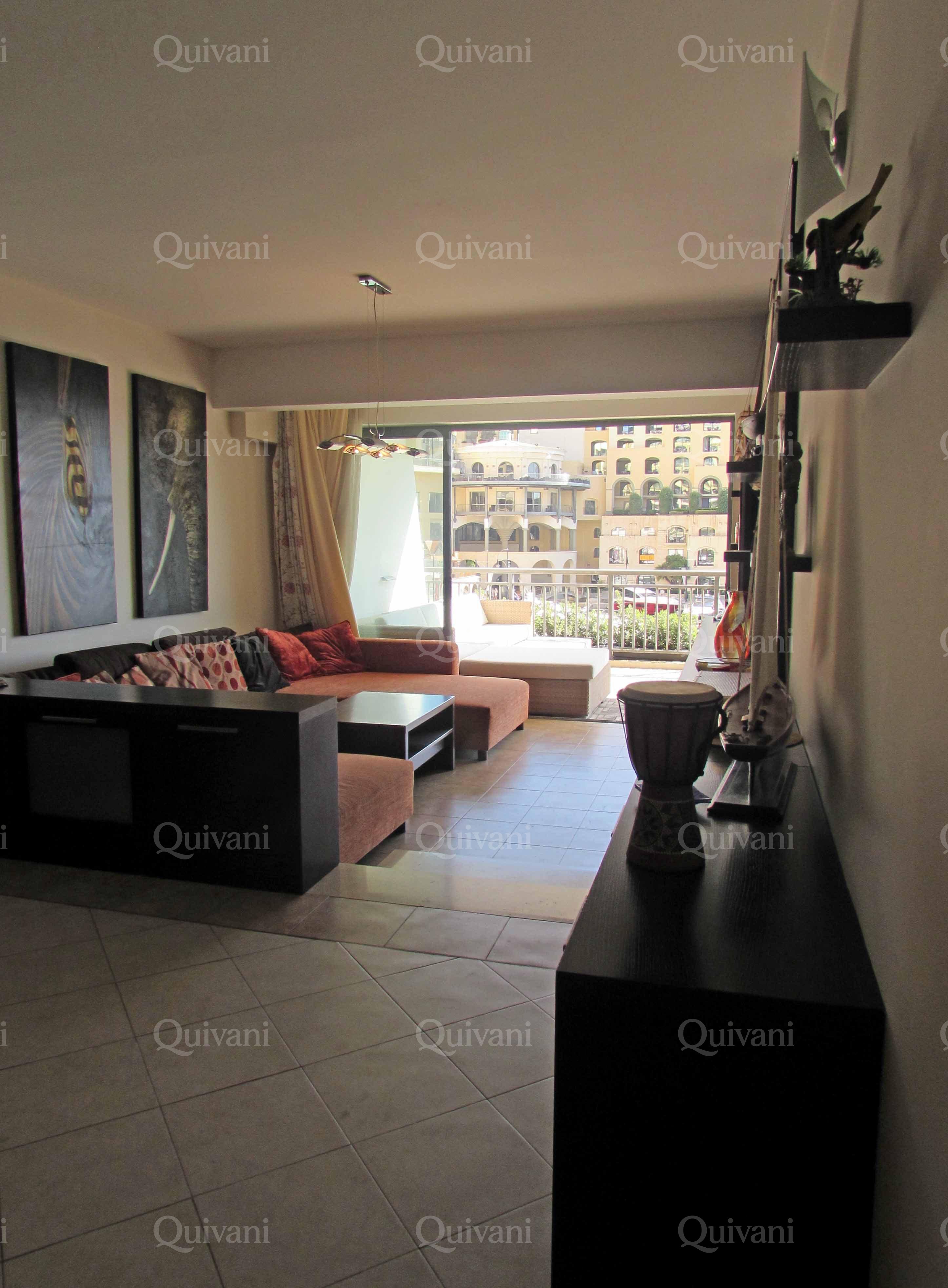 Portomaso, Furnished Duplex Apartment