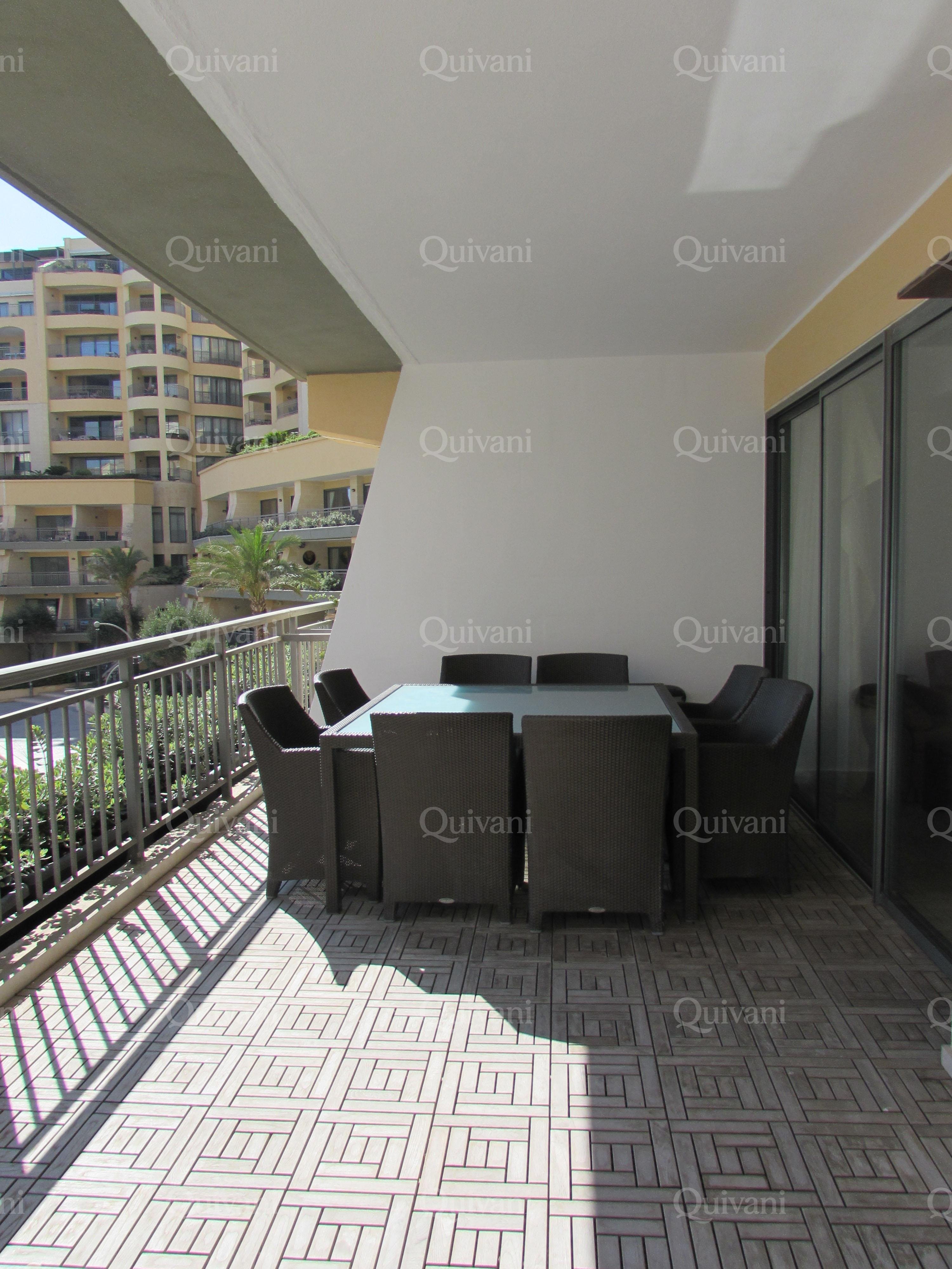 Portomaso, Furnished Duplex Apartment