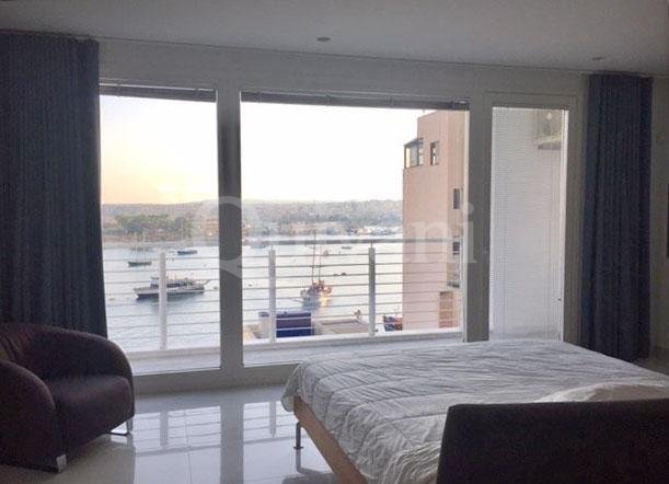 Sliema, Furnished Duplex Penthouse