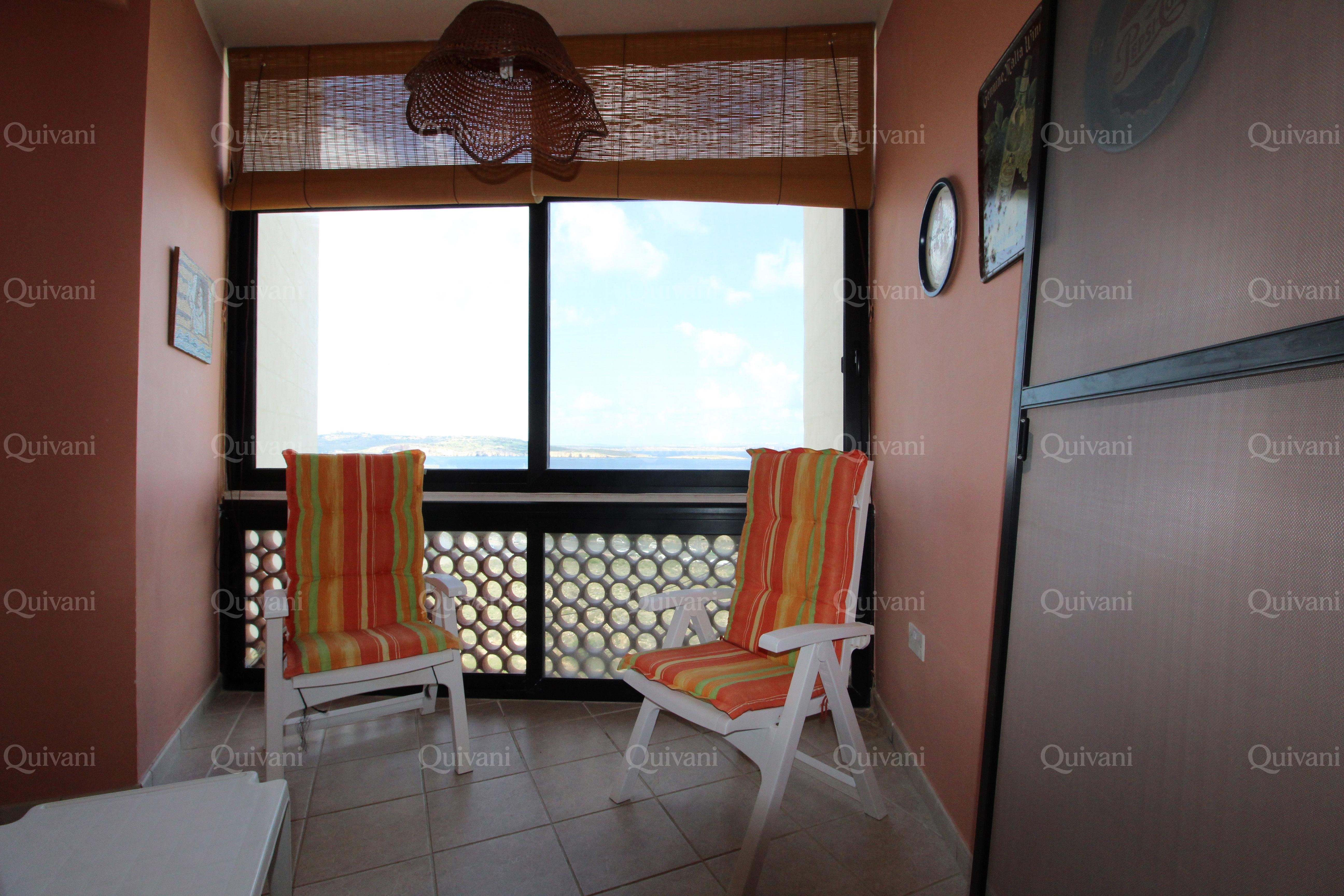 Qawra, Furnished Apartment