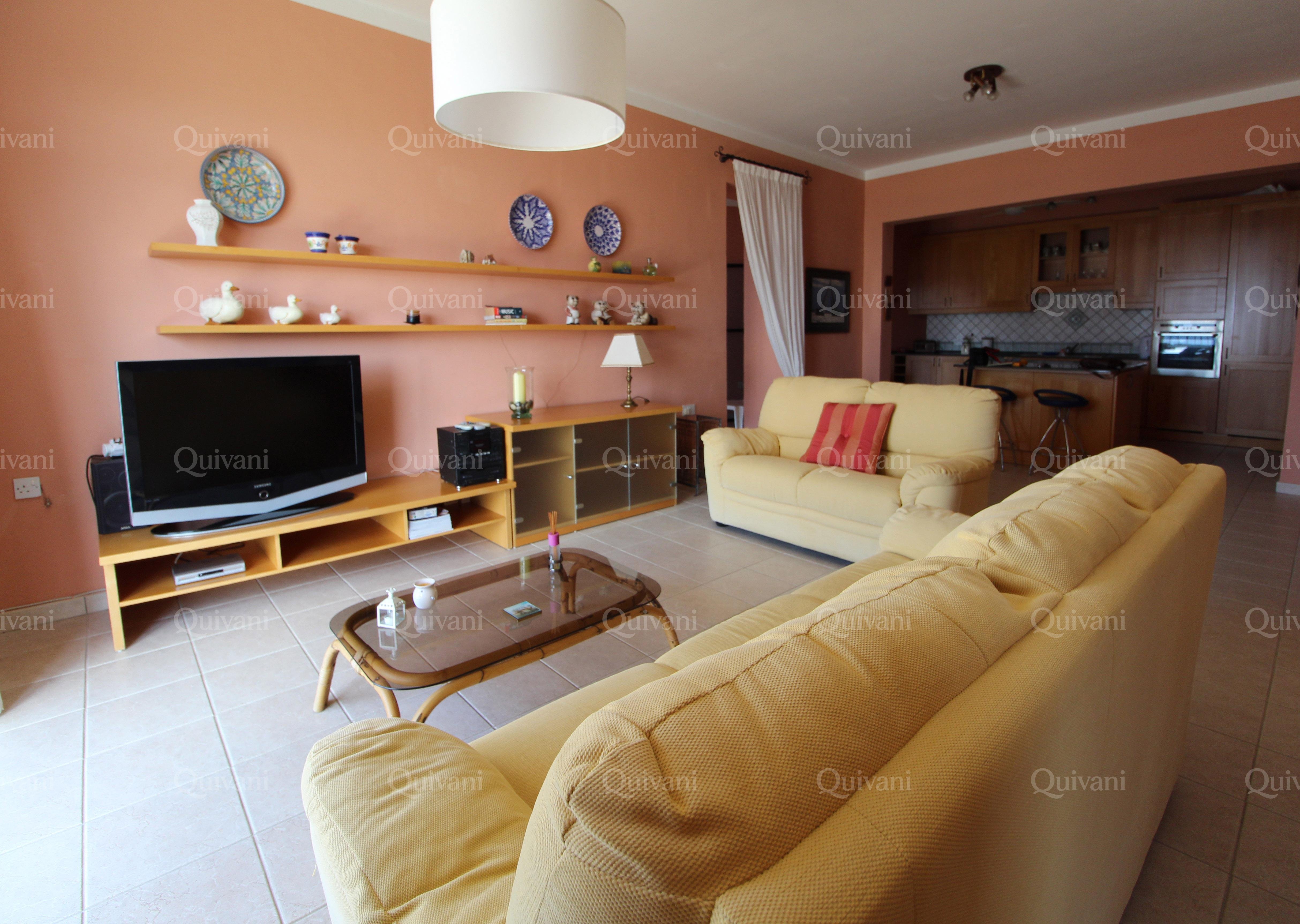 Qawra, Furnished Apartment