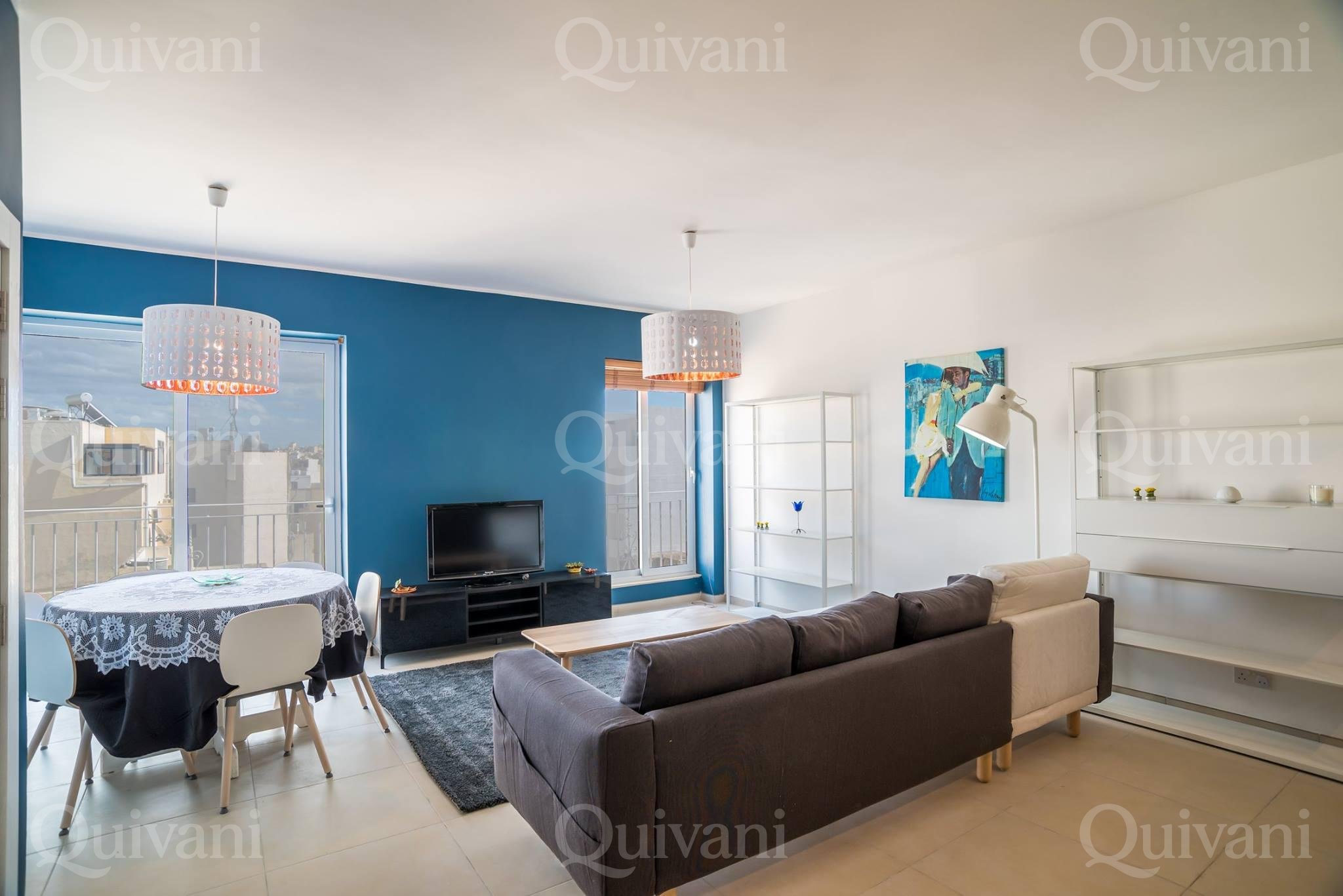 Gzira, Furnished Apartment