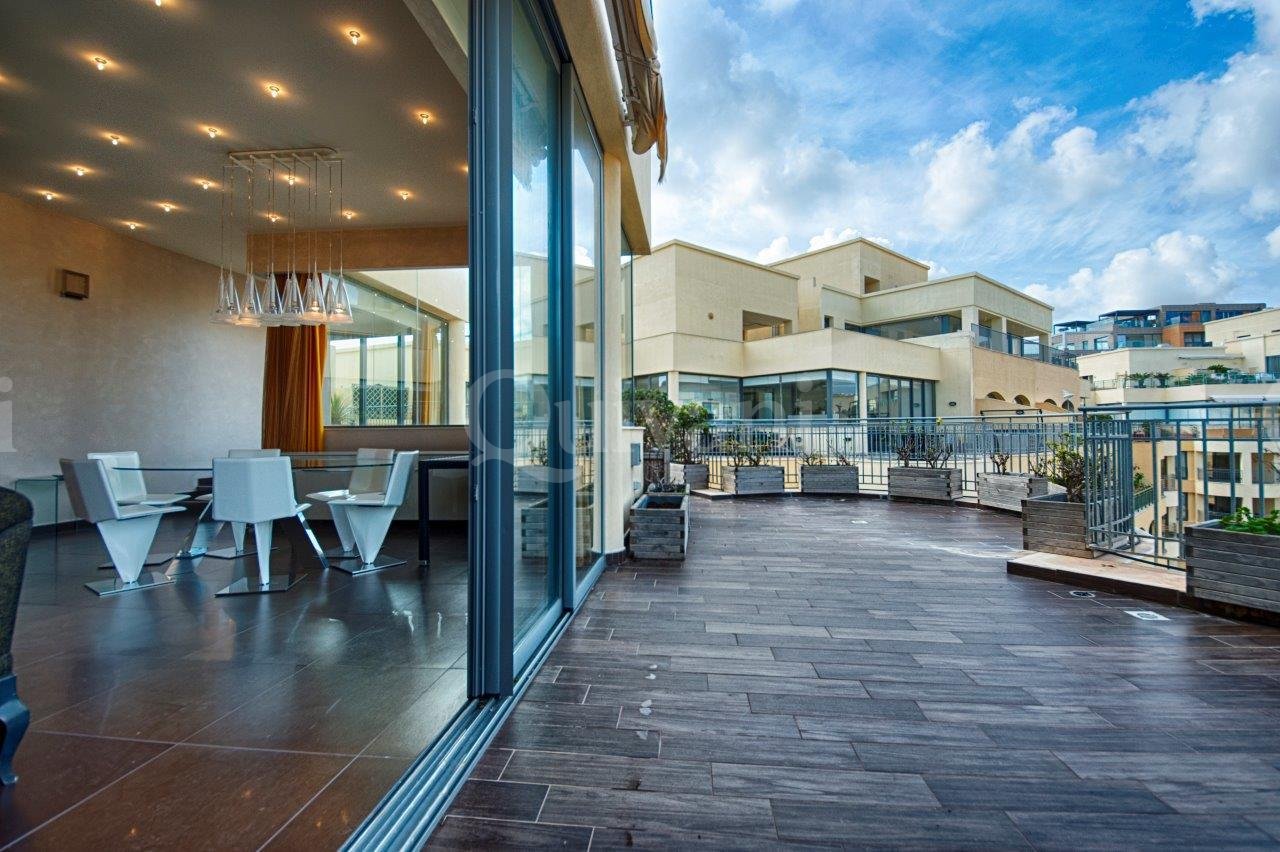 Portomaso, Furnished Penthouse