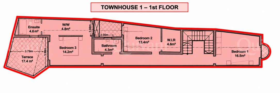 Townhouse with Pool + Garden