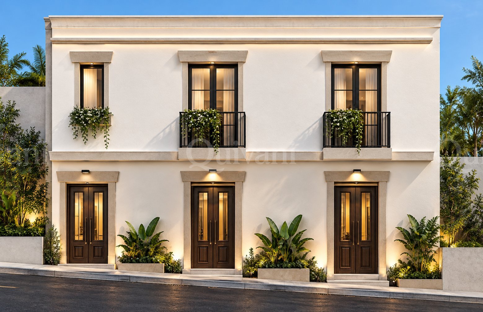 Townhouse with Pool + Garden