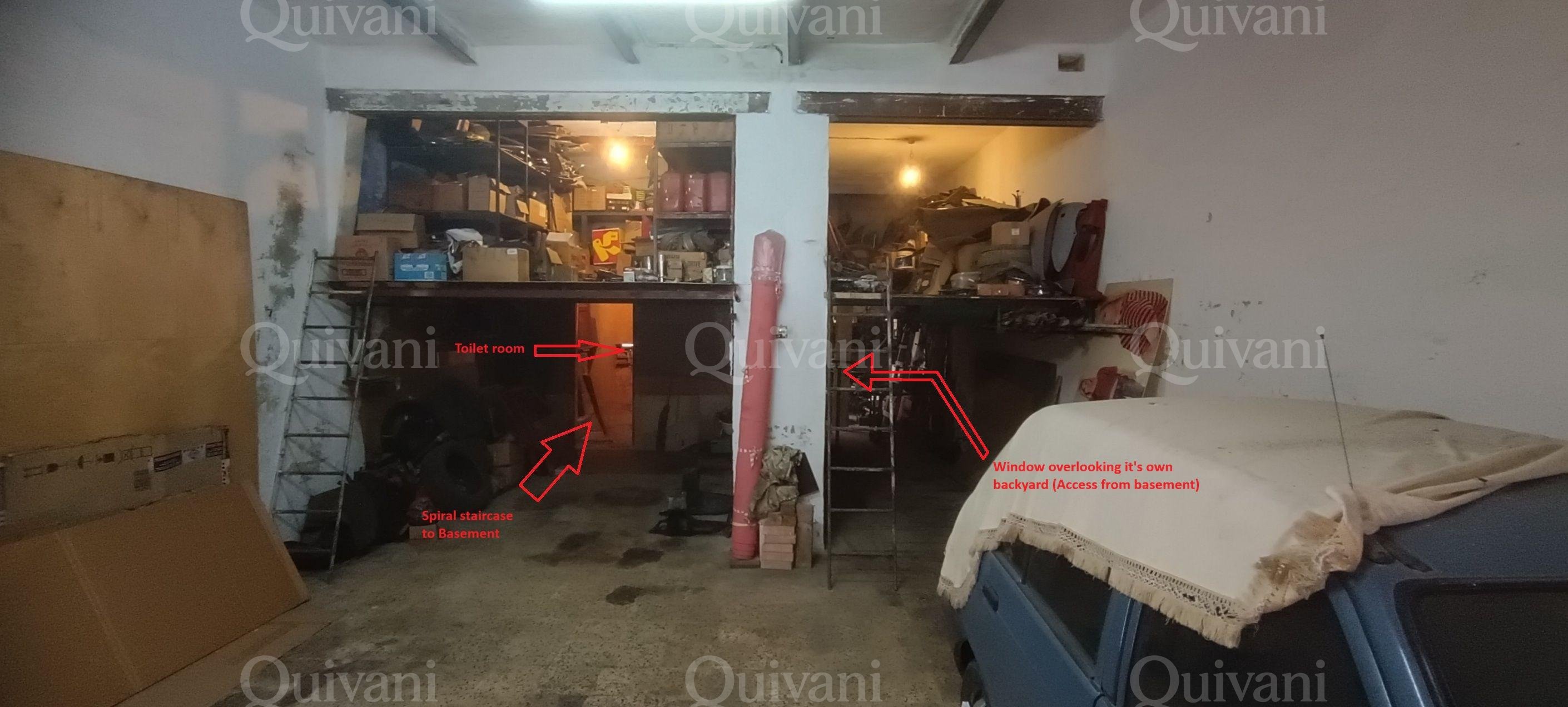 Gzira Street level Garage plus basement