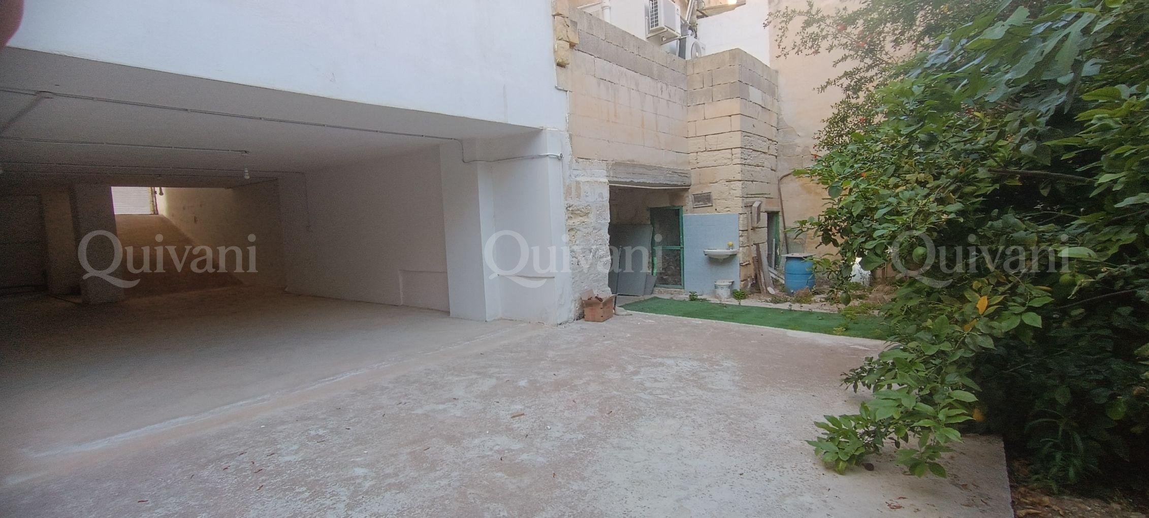 Gzira 9-Car garage with large yard