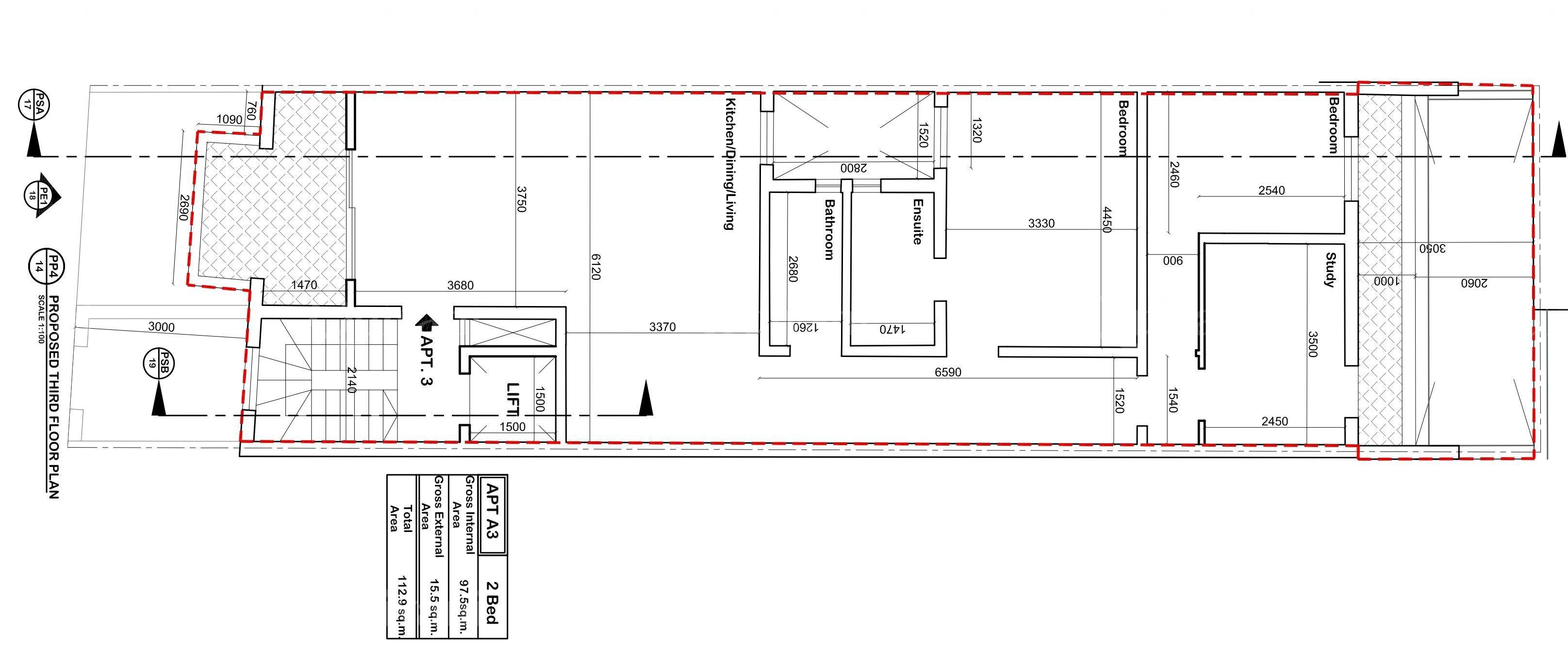 Marsascala 2-bedroom + Study Apartment