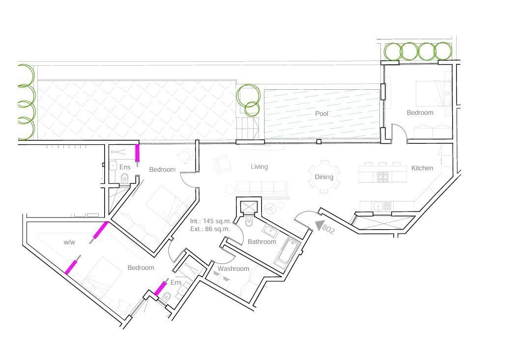 Gzira, Finished, Penthouse
