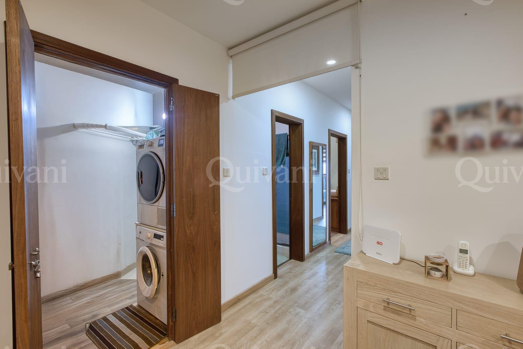 Furnished First Floor Maisonette with one car garage