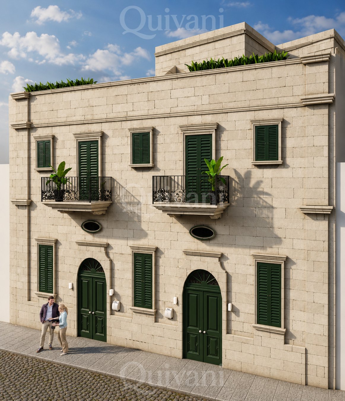 Qrendi Townhouse in Shell form