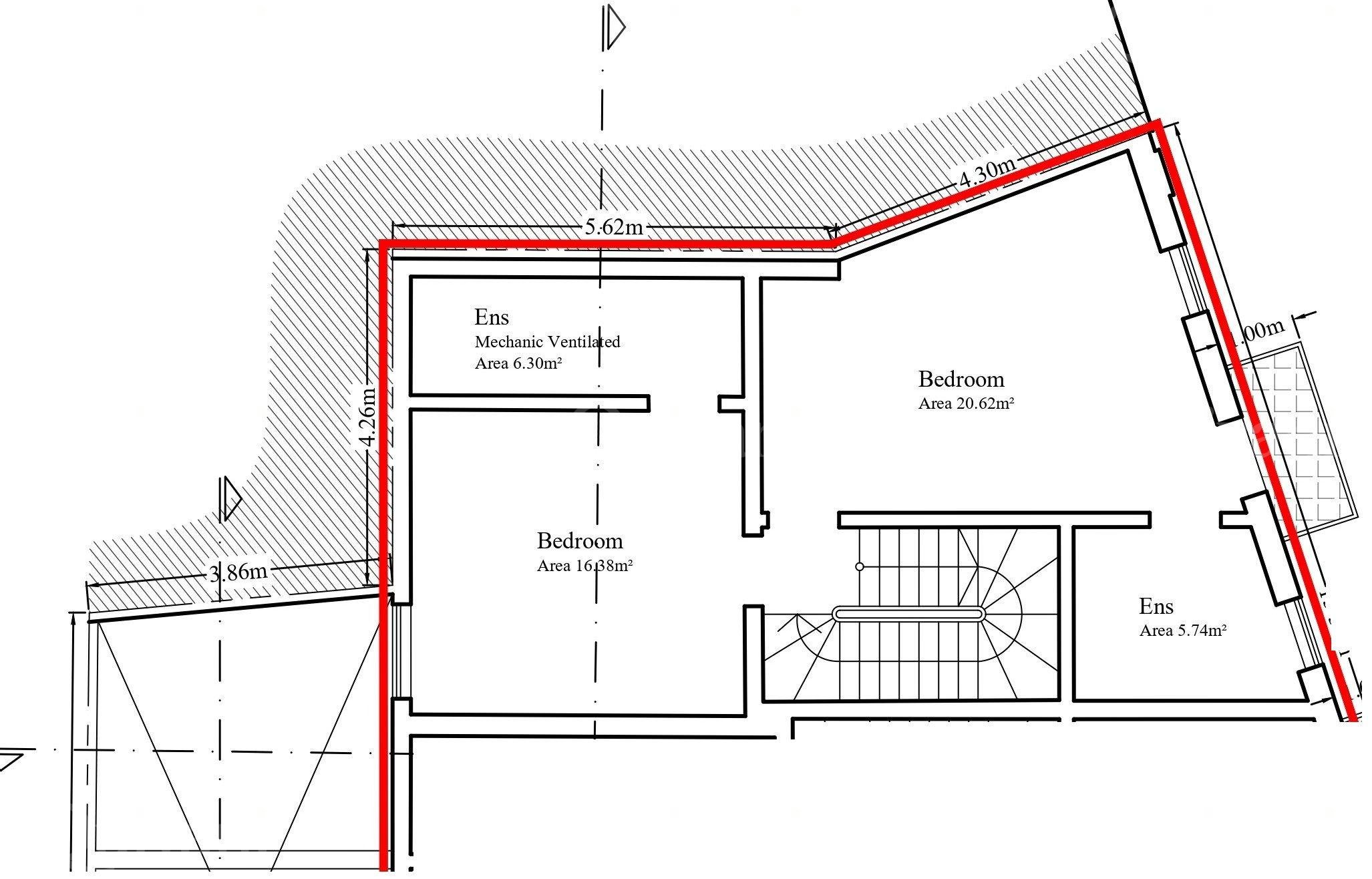 Qrendi Townhouse in Shell form