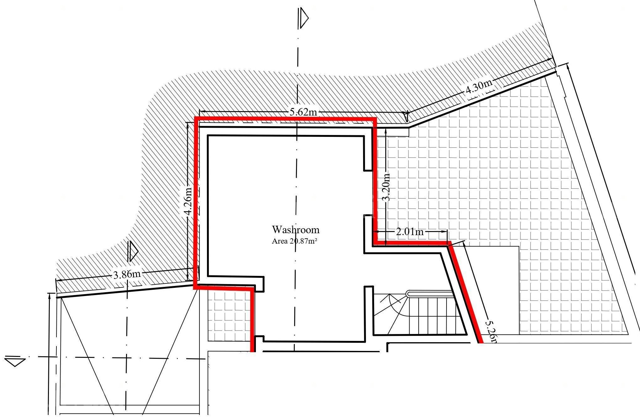 Qrendi Townhouse in Shell form