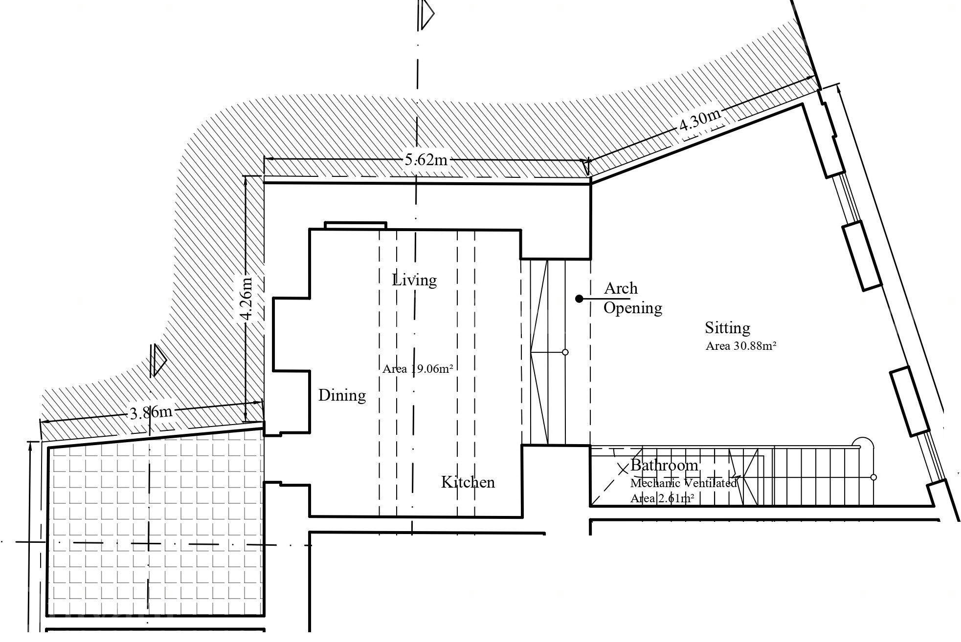 Qrendi Townhouse in Shell form