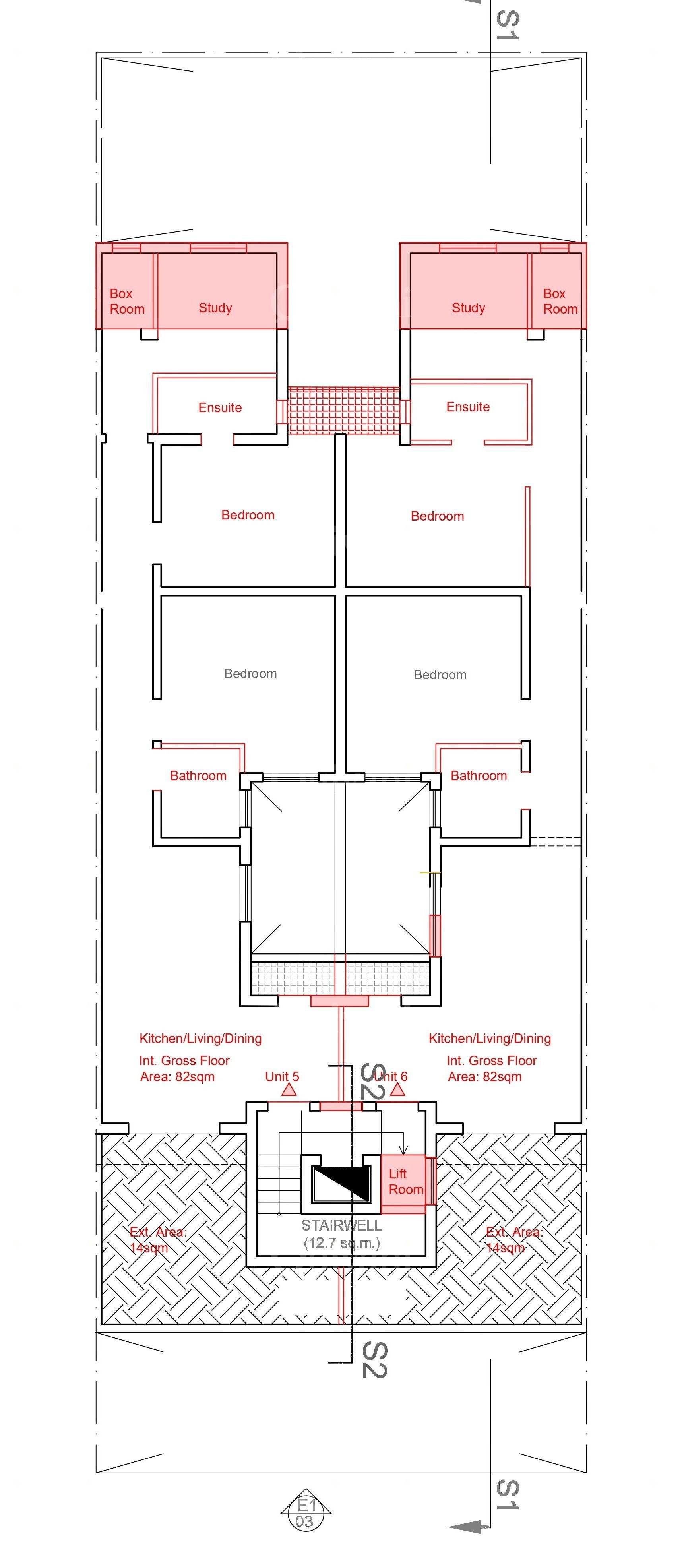 Qormi, Finished Penthouse 2 Bed + Study