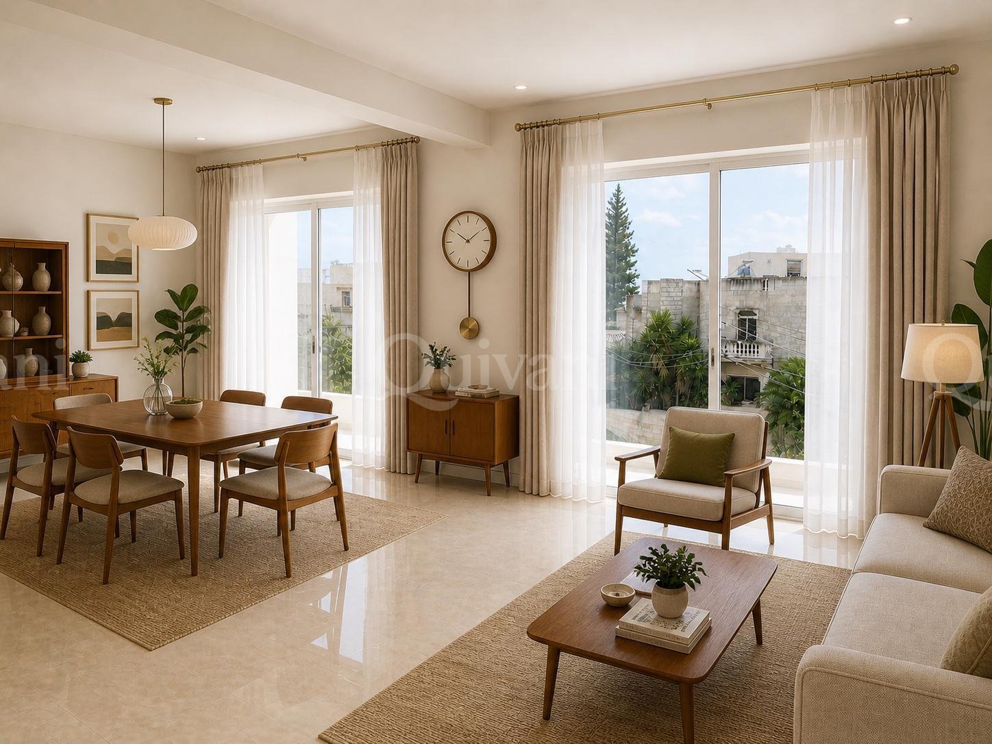 San Gwann Large Three bedrooms apartment
