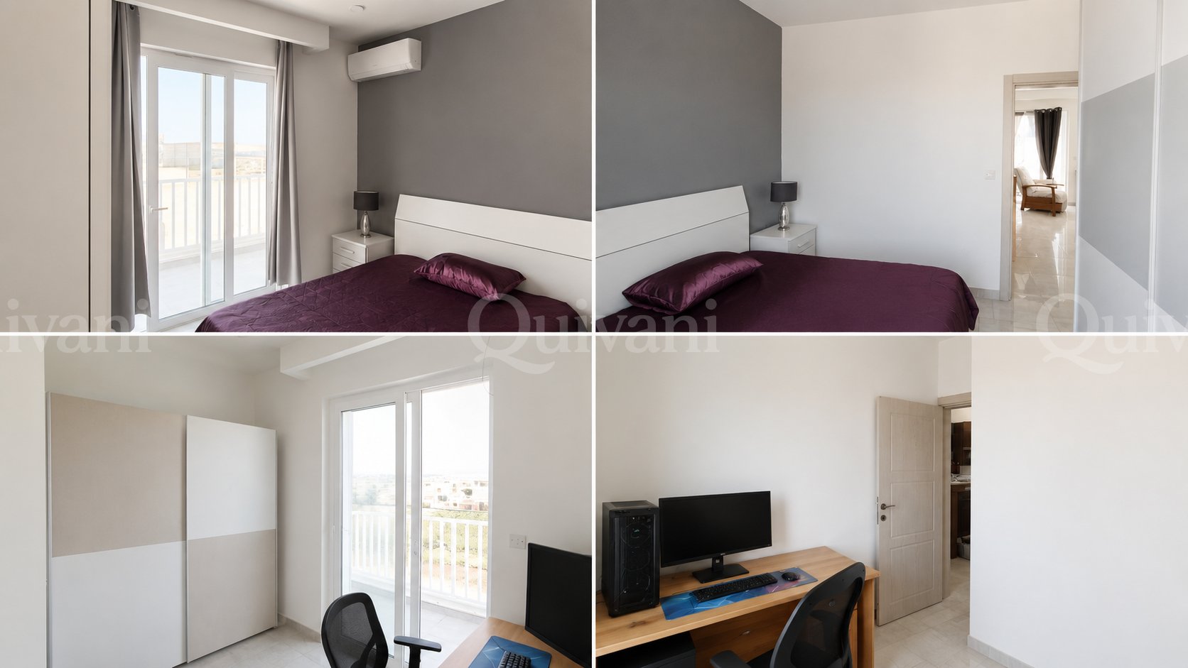 Mgarr, Furnished Penthouse 1 Bedroom + Study with Views