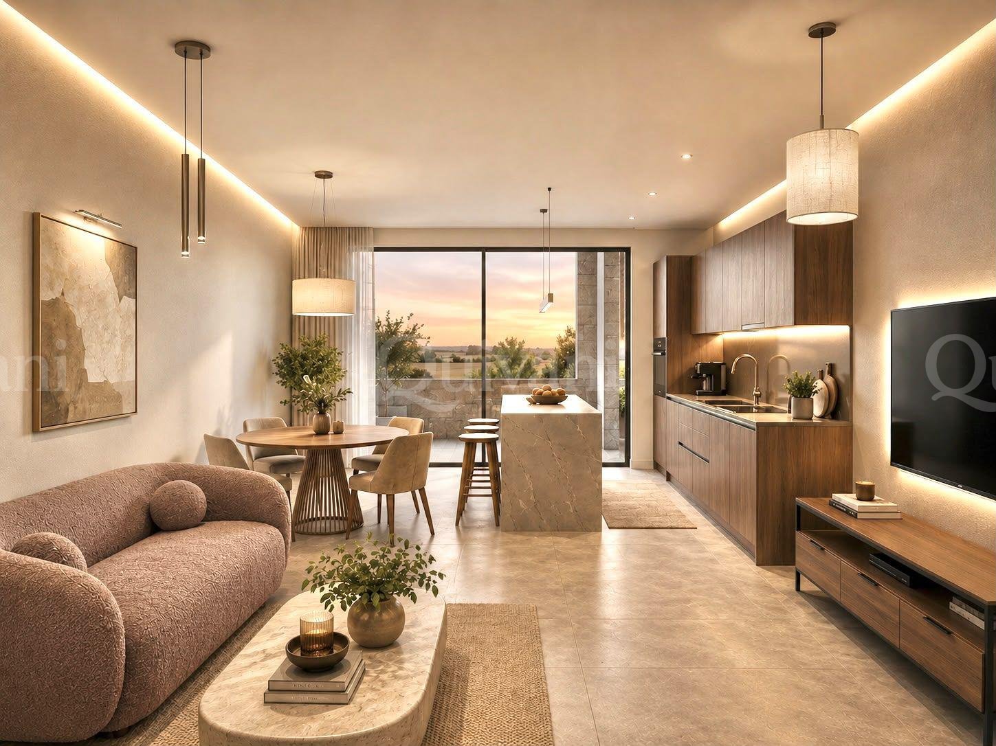 Gharghur, Highly Finished Apartment With Country Views