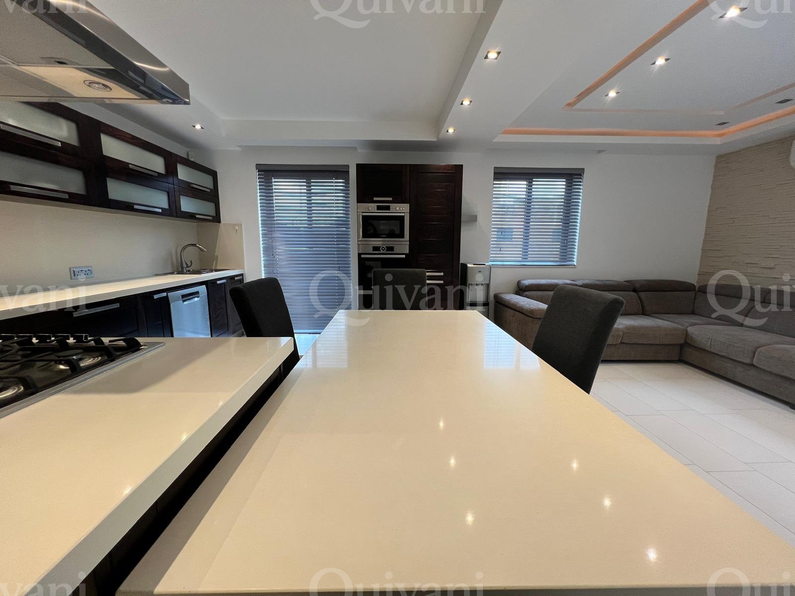 Furnished Second Floor Corner apartment with Garage