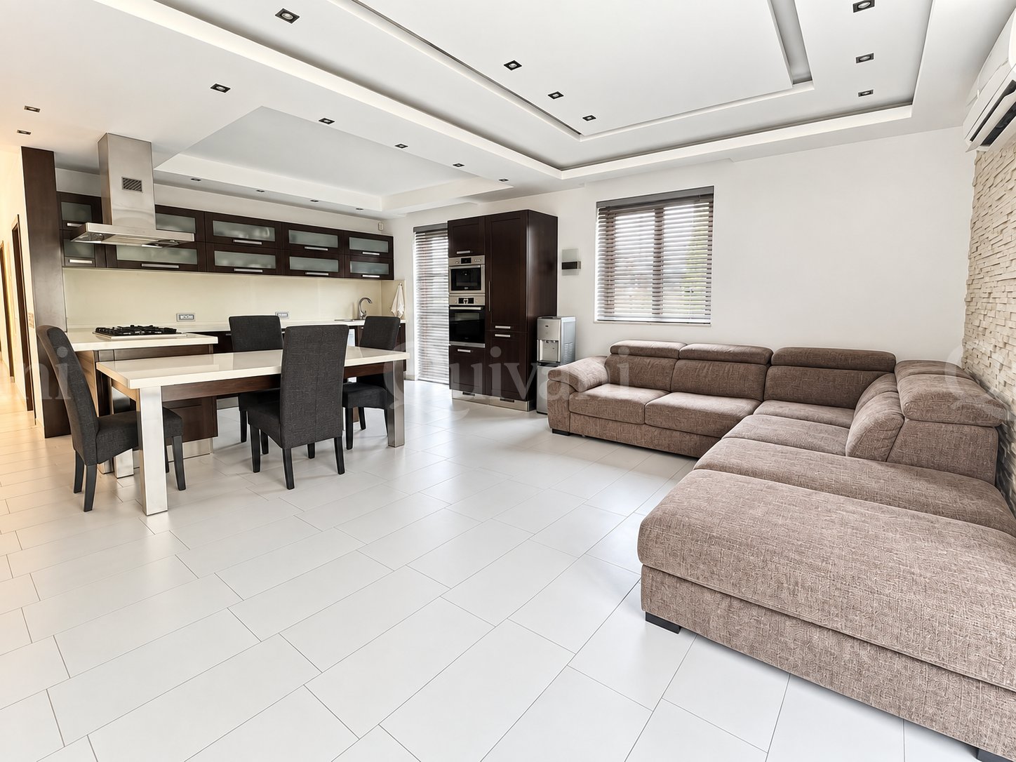 Furnished Second Floor Corner apartment with Garage