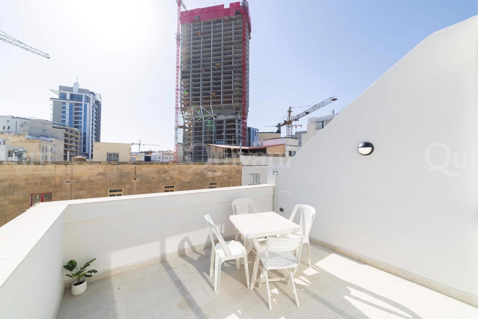 Paceville, Furnished Penthouse